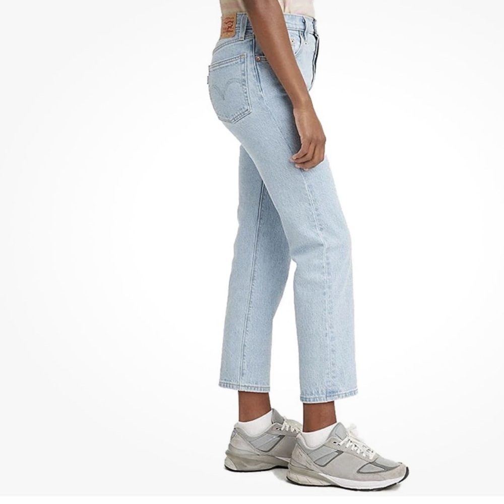 Levi's Women's 501 Crop Jeans Samba Blue - Size 32 - Picture 2 of 8